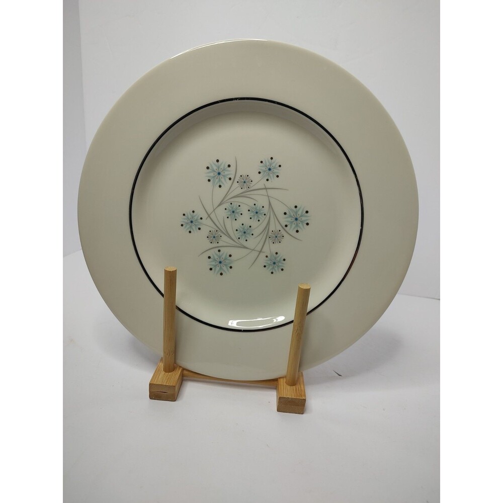 Haviland "Lido" 10.75" Dinner Plate Atomic Dandelion, MCM, Space Age
